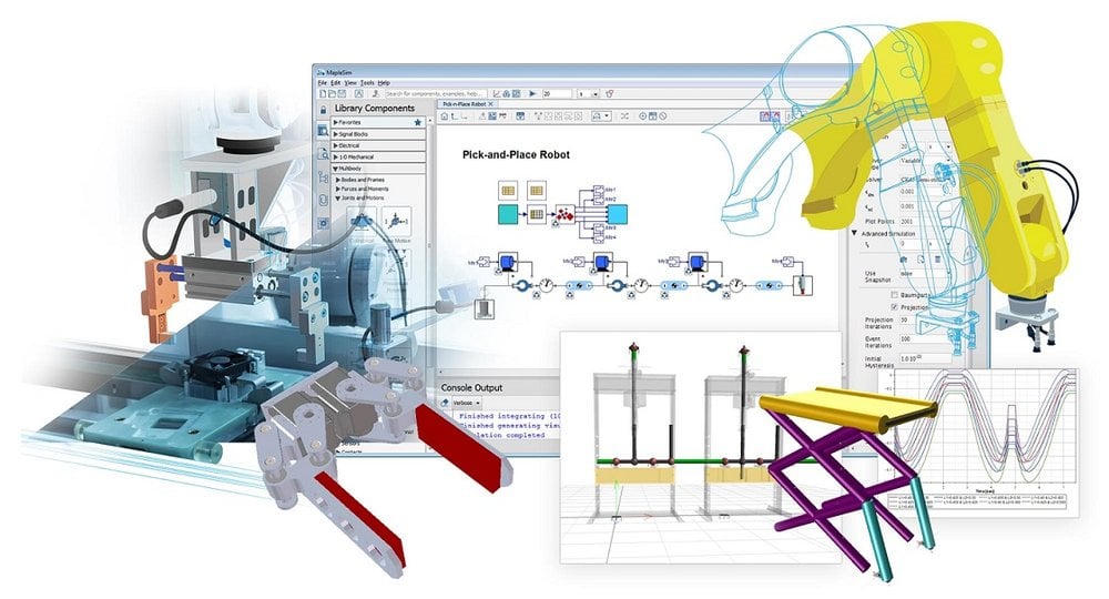 MapleSim 2019 Offers Improved Performance, Increased Modeling Scope